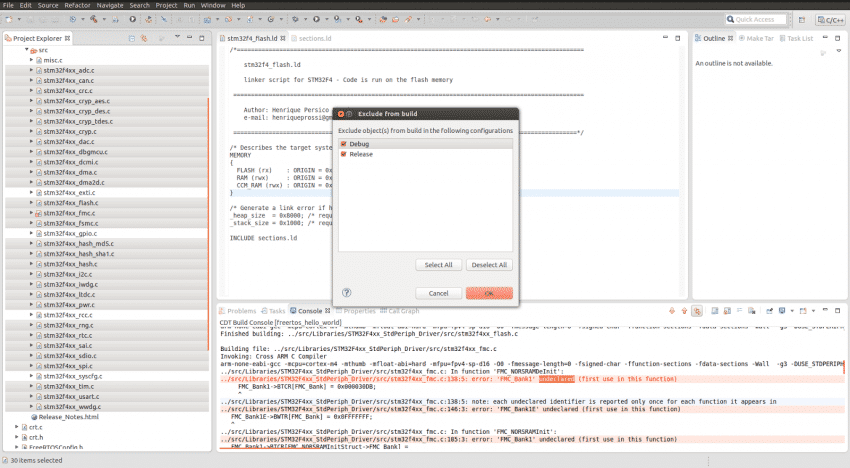 eclipse-freertos-remove-drivers-project-std-peripherals