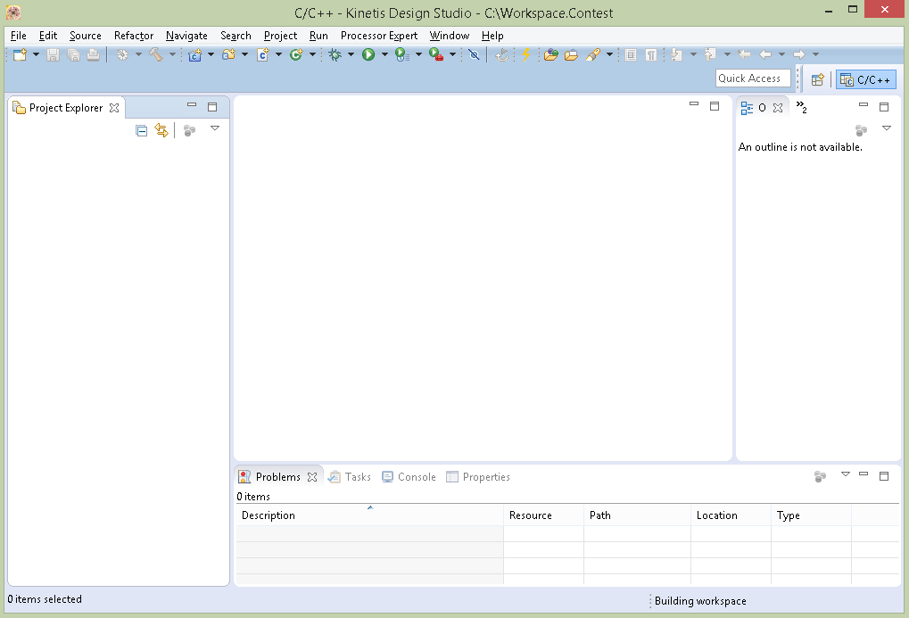 Processor Expert - Iniciando o KDS