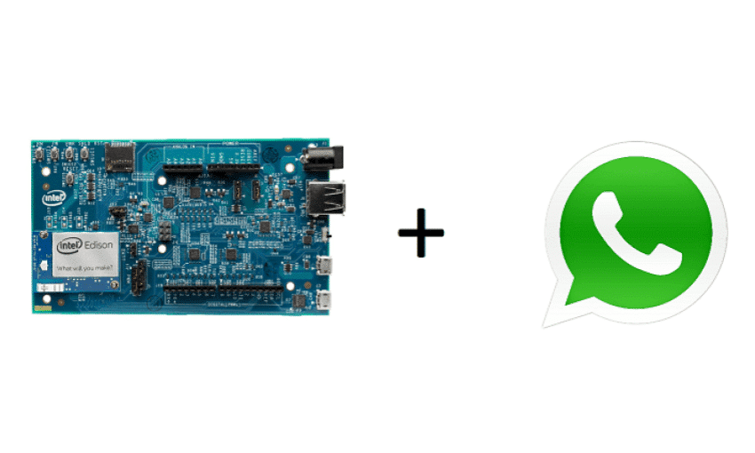 Intel Edison com WhatsApp