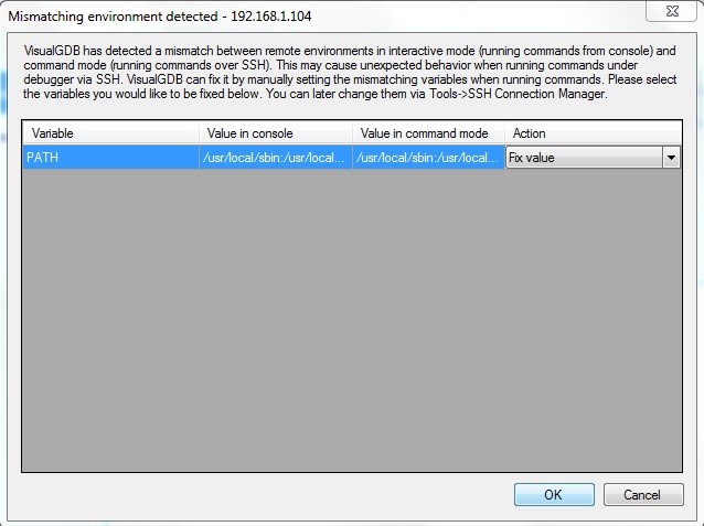 Visual Studio-correção
