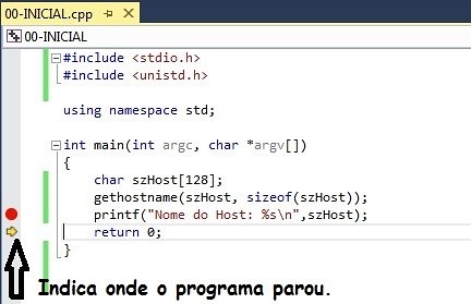 Visual Studio: breakpoint parando a execução