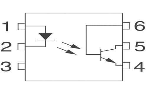 Circuito de interface para microcontroladores: 4N25