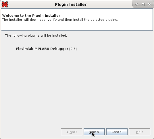 MPLAB X e XC8 no PICsimLab: instalando (tela1)