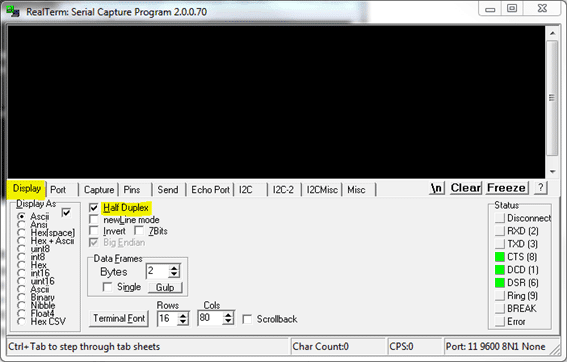 HC-05 e HC-06: Selecionando a opção Half duplex