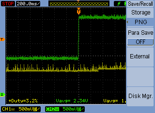 Conversor Boost Síncrono Closed Loop: Resposta em degrau KP = 1.0