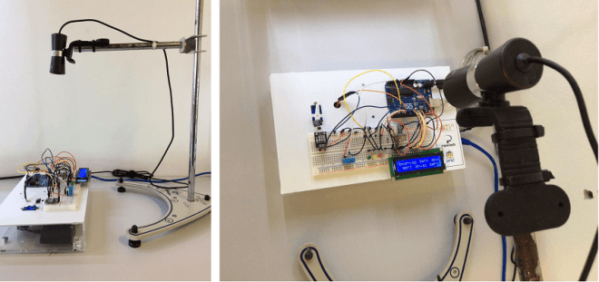 Laboratório físico com o block.ino