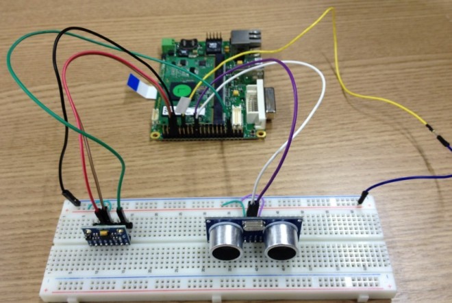 Conectando o MPU-6050 e o HC-SR04 à Iris