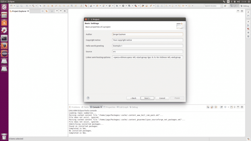 LaunchPad-Tiva-C-no-Ubuntu-criacao-de-projeto-toolchain-settings