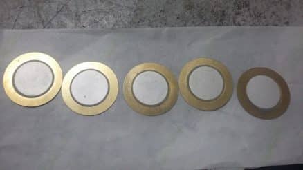 Discos piezoelétricos