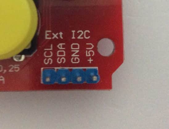 Figura 5 - Detalhe Ext I2C Joystick Funduino
