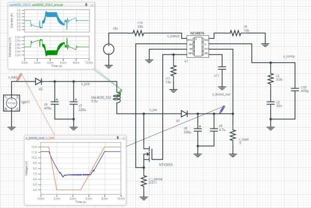NCV8876 - Automotive Start-Stop Boost Controller