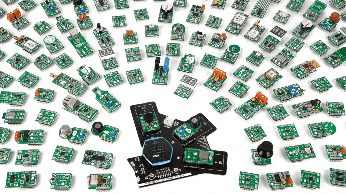 Dock Station projetada para o Hexiwear.