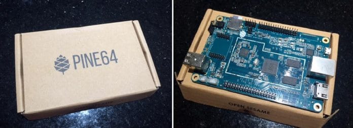 Unboxing da Pine64