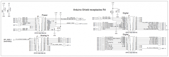 LPCXpresso4337 - Shield Arduino