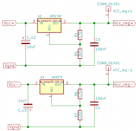 Fonte positiva e negativa - Fonte para referência de precisão