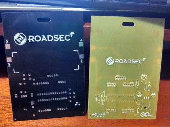 Placas Black Badge Roadsec