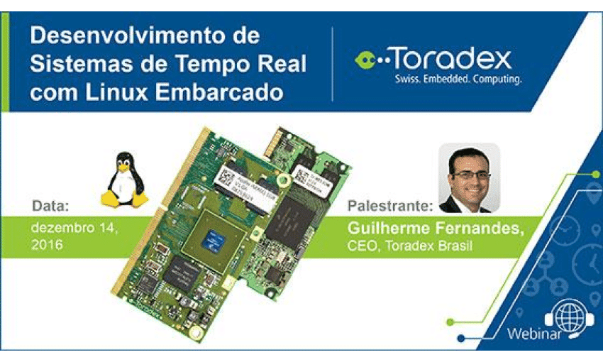 Webinar: Sistemas de Tempo Real com Linux Embarcado