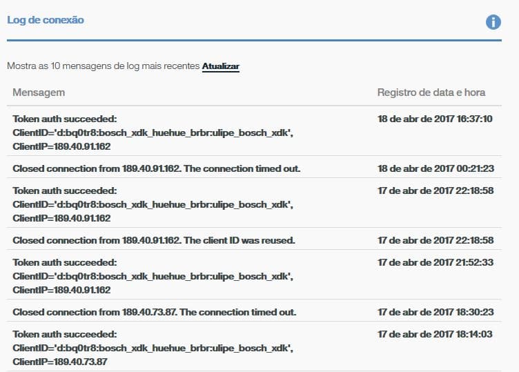 Conectando o Bosch XDK Sensor ao IBM Bluemix IoT Platform