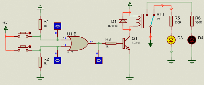 0  "OU" 0 - RESULTADO = 0