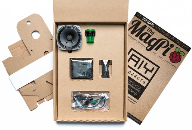 MagiPi 57 com o AIY Projects voice kit