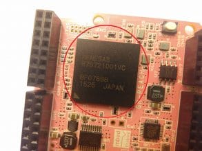 Microprocessador RZ/A1H com ARM® Cortex™-A9