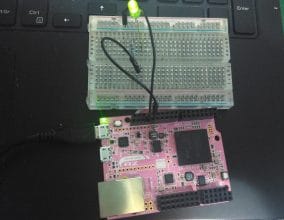 Blink com led externo