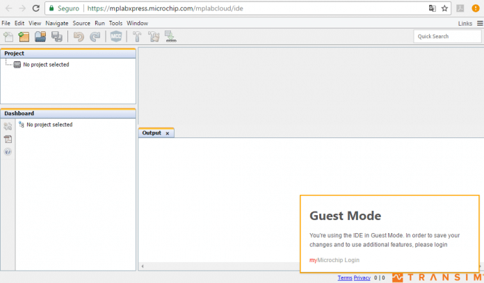 Ambiente online MPLAB Xpress IDE
