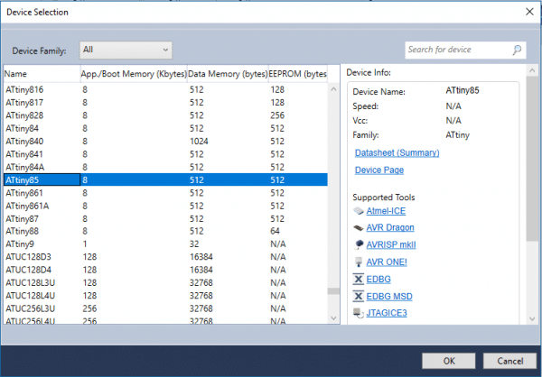 Escolhendo o microcontrolador