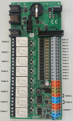 Mapeamento de pinos do OpenPLC para Uni Pi.