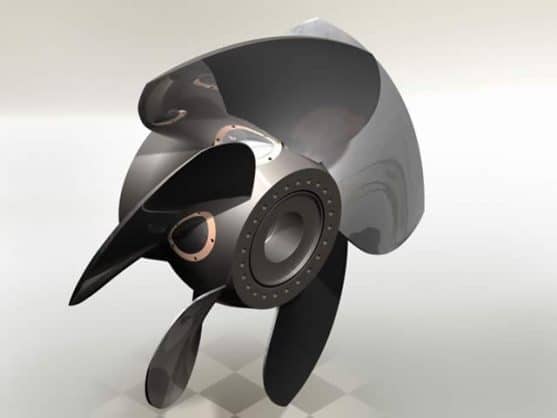 Turbinas Hidrelétricas - Rotor da turbina Kaplan