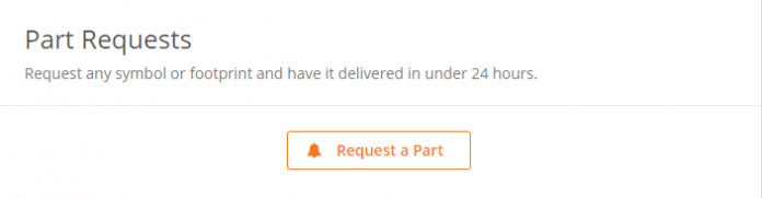 Solicitando componente do SnapEDA.