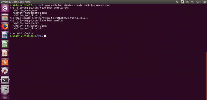 Habilitando a Interface de Gerenciamento do RabbitMQ.
