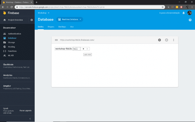 Tela Real Time Data Base.