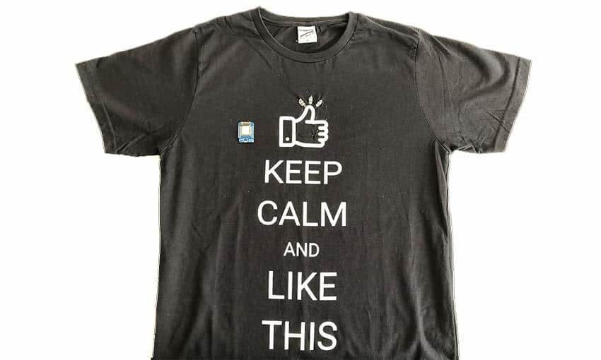 Conectando uma camiseta ao Facebook