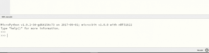 Uso do REPL através do Mu