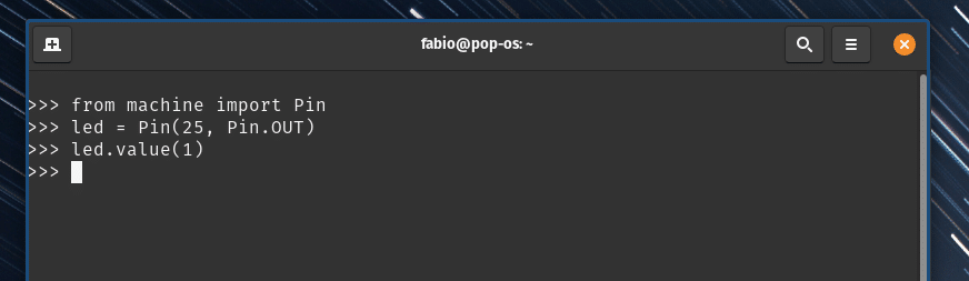 Programação da Raspberry Pi Pico