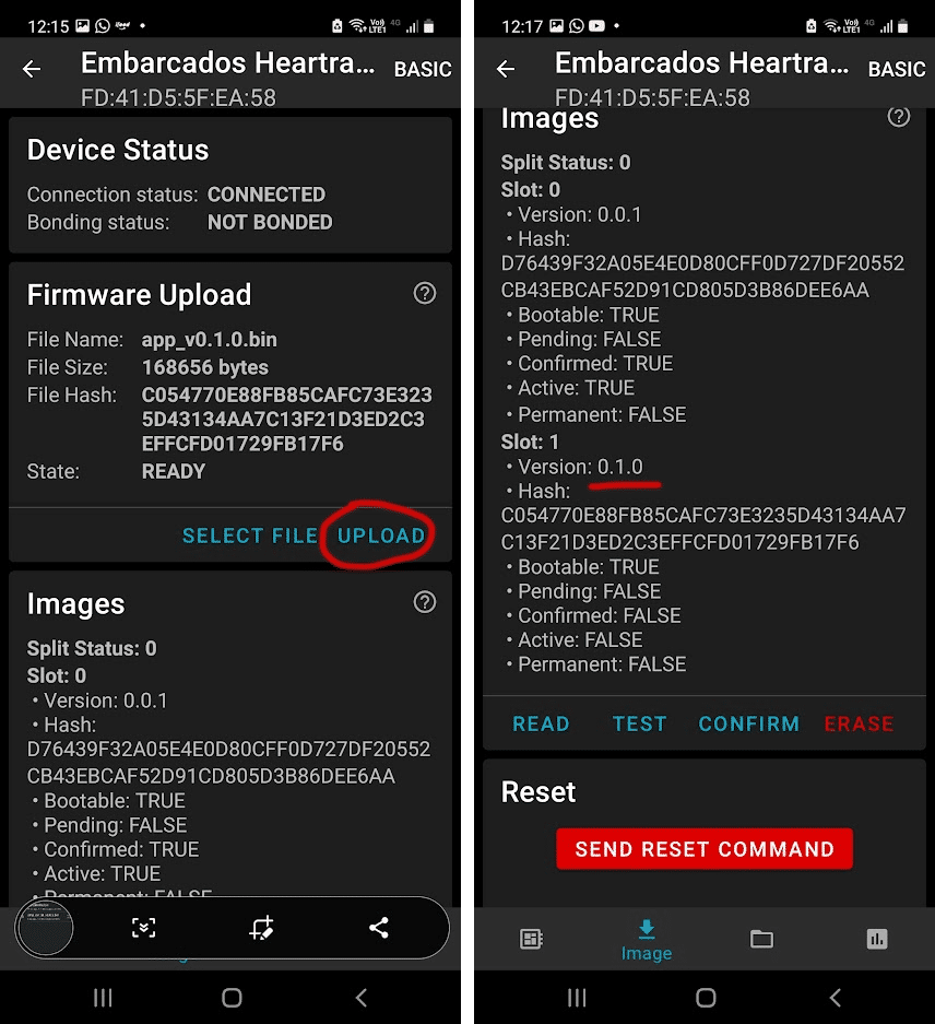 Update de Firmware