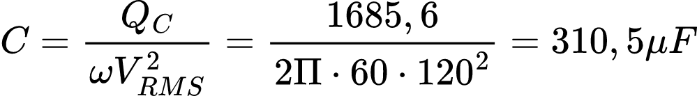 Correção do fator de potência