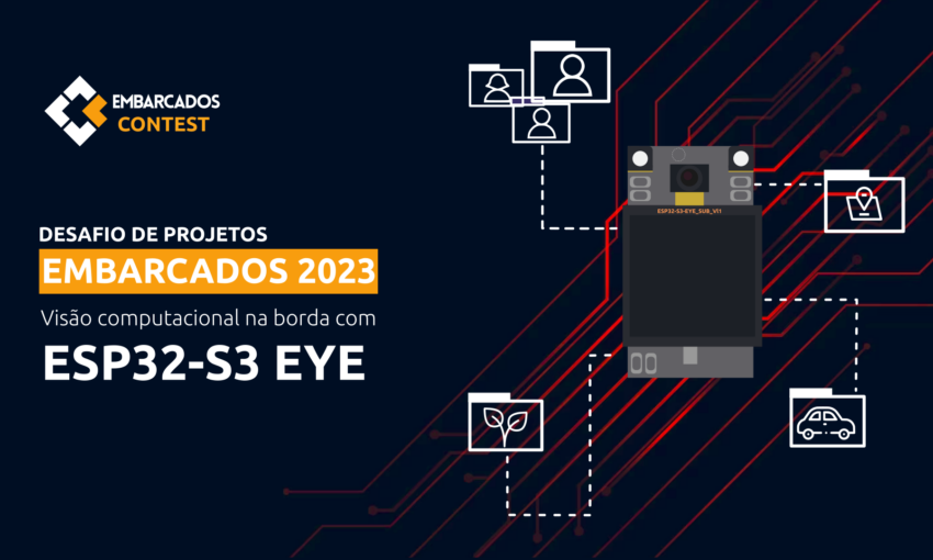 Desafio de Projetos Embarcados 2023: Visão computacional na borda com ESP32-S3 EYE
