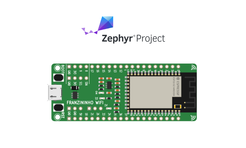 Franzininho WiFi com Zephyr