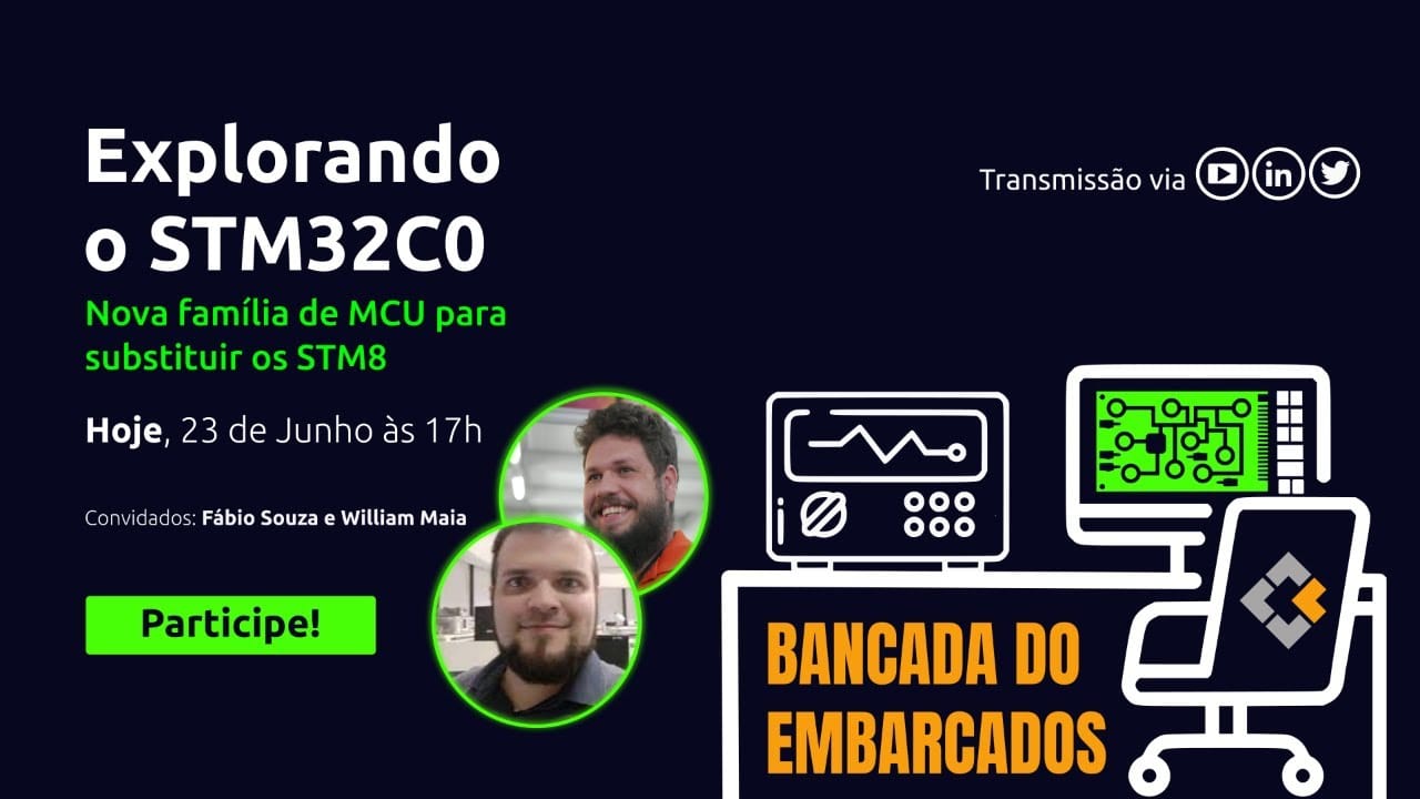 Explorando o STM32C0 - Bancada do Embarcados 13 - Embarcados - Sua ...