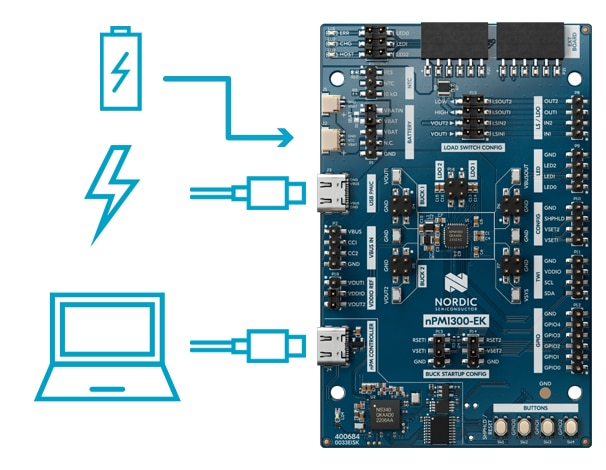 nPM1300-EK: Uma ferramenta poderosa para Gerenciamento de Energia (PMIC)