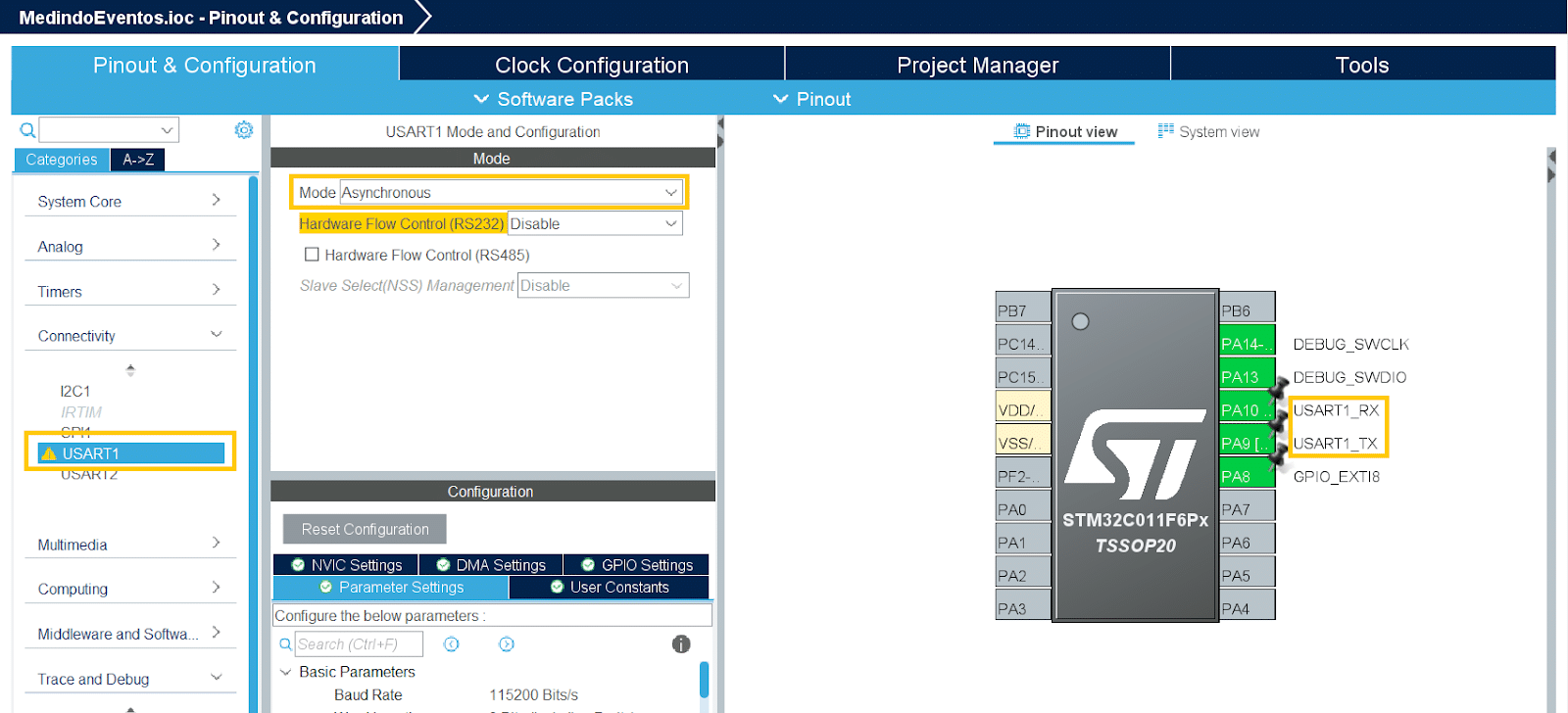 Franzininho C0: Integrando Timer, Interrupções e USART