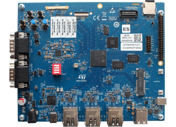 STM32MP257F-EV1 da STMicroelectronics