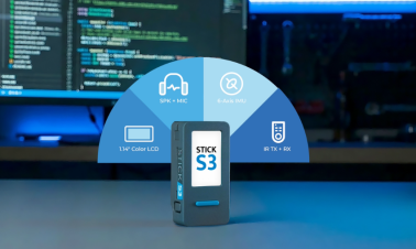 M5Stack StickS3: kit ESP32-S3 para IoT, áudio e interfaces gráficas